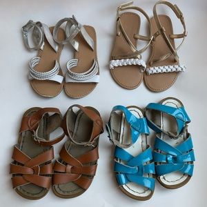 Size 8 girls sandal bundle/ lot